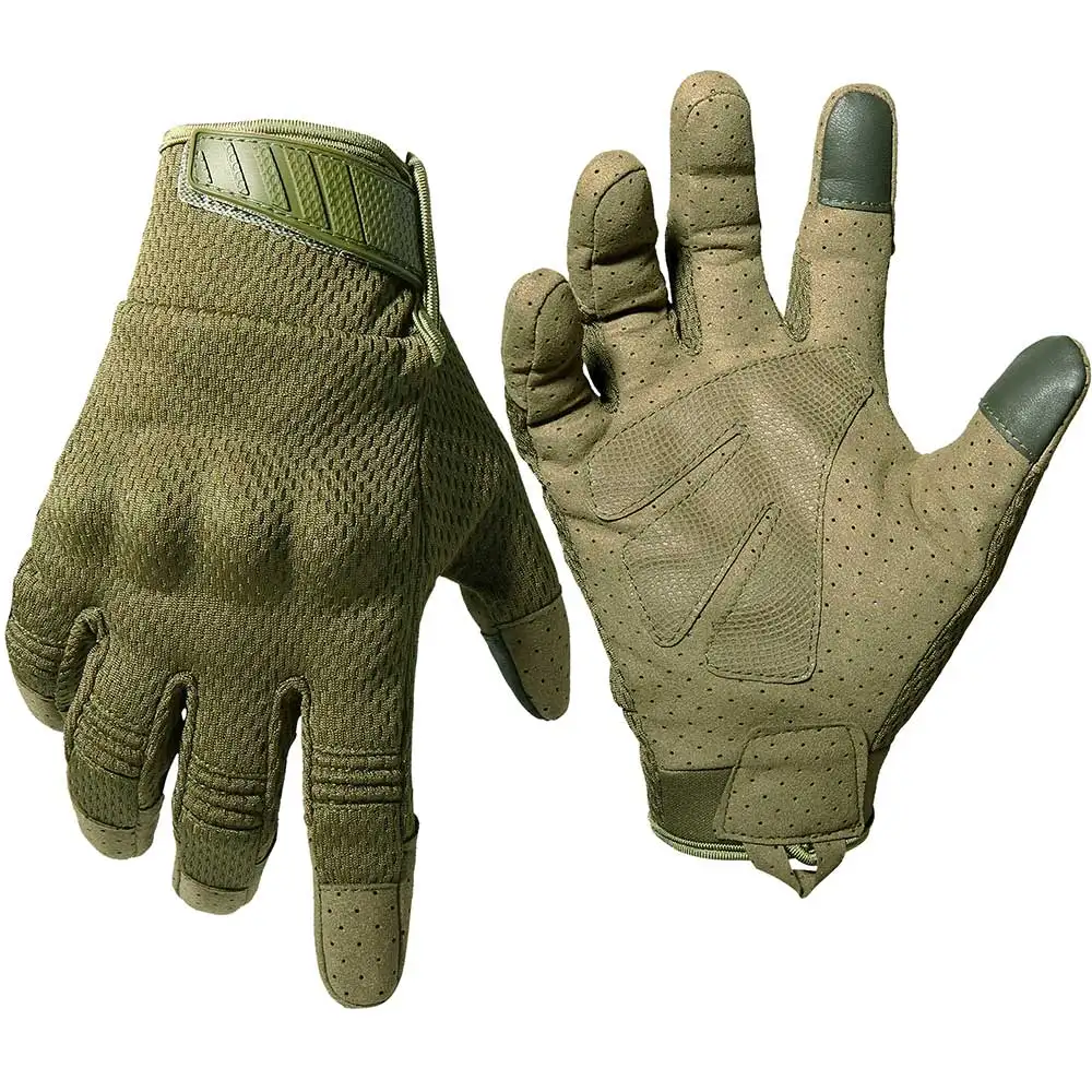 

Multicam Camo Flexible Touch Screen Breathable Motorcycle Motorbike Motocross Hard Knuckle Moto Biker Cycling Full Finger Gloves
