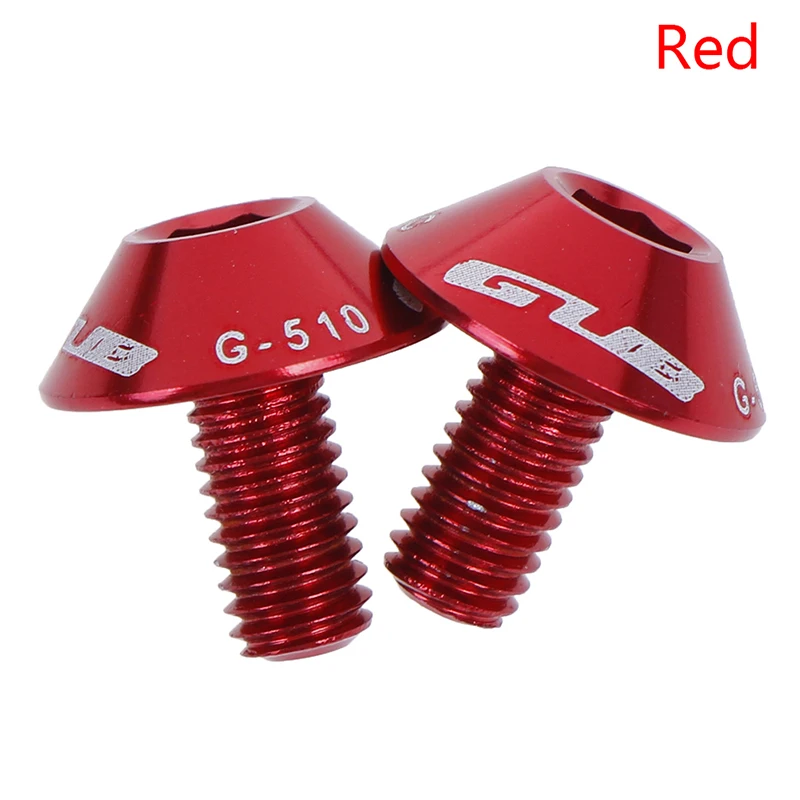 2 шт. алюминиевый сплав велосипедная бутылка для воды крепежные болты