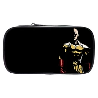 one punch man pencil case children boys girls stationery storage box fashion cute kids gifts girl cosmetic cases boy pen bag