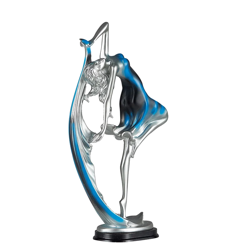 

Resin Crafts Figurines Desk Nordic Style Statues Cute Room Decor Luxury Accessories Ozdoby Do Pokoju Home Decoration EA60BJ