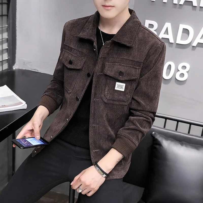 Zogaa Мужская весенне-осенняя куртка корейский стиль тонкая 2019 Новая Мода