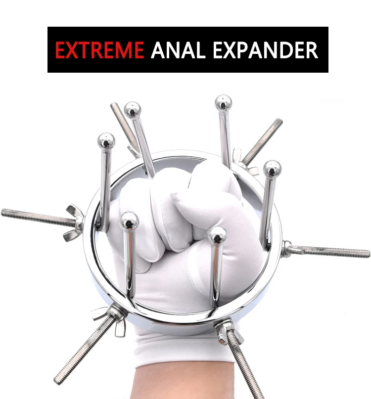 

Extreme Anal Vagina Spreader Speculum Anus Opener Stainless Steel Speculum Butt Plug Anal Dilator BDSM-Gear Fetish Mature Women