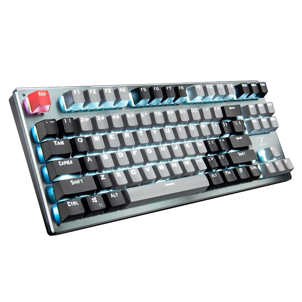 

Беспроводная игровая клавиатура с подсветкой, 87 клавиш, 2021 клавиш