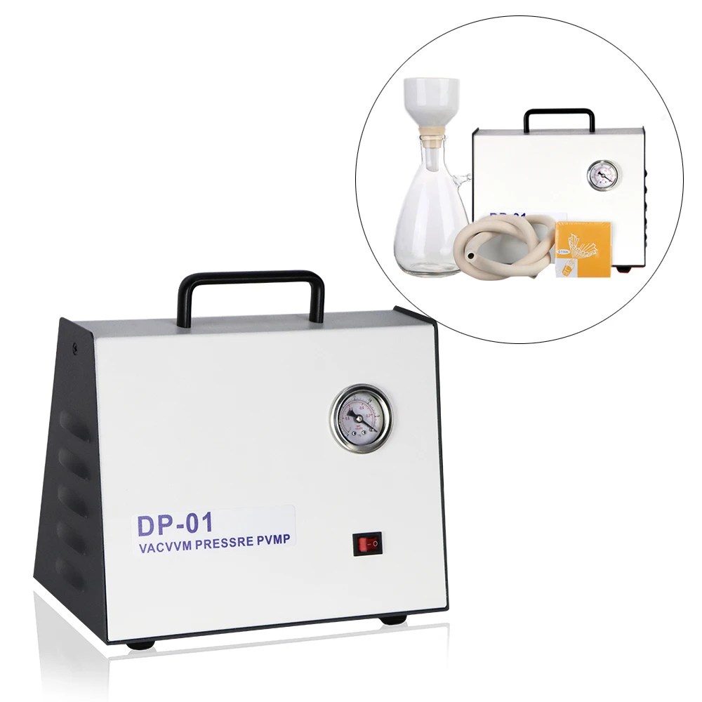 Лабораторное оборудование ZOIBKD DP-01 Безмасляный мембранный вакуумный насос Защита
