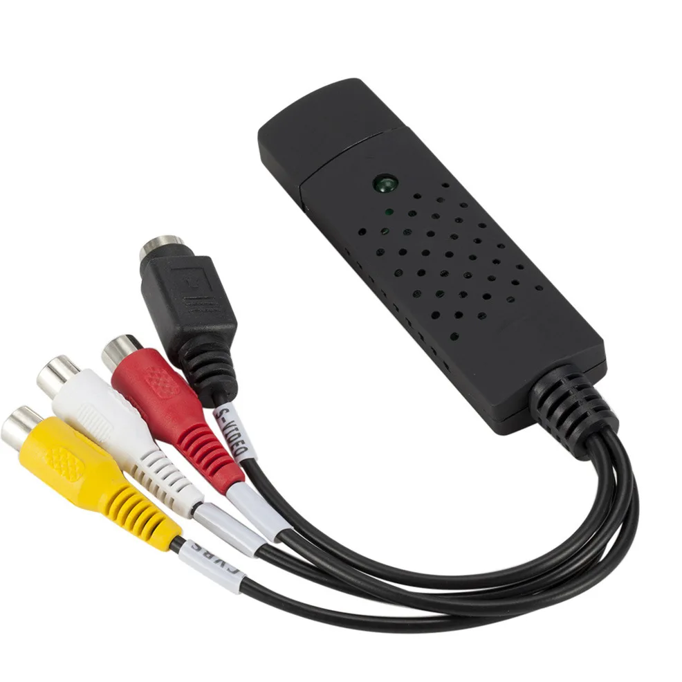 USB 2 0 Easycap Capture 4-канальный видео ТВ DVD VHS Аудио Захват адаптер карта тв DVR |