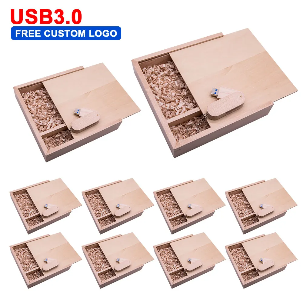 10 шт./лот USB 3 0 фон для фотосъемки деревянный фотоальбом usb + коробка
