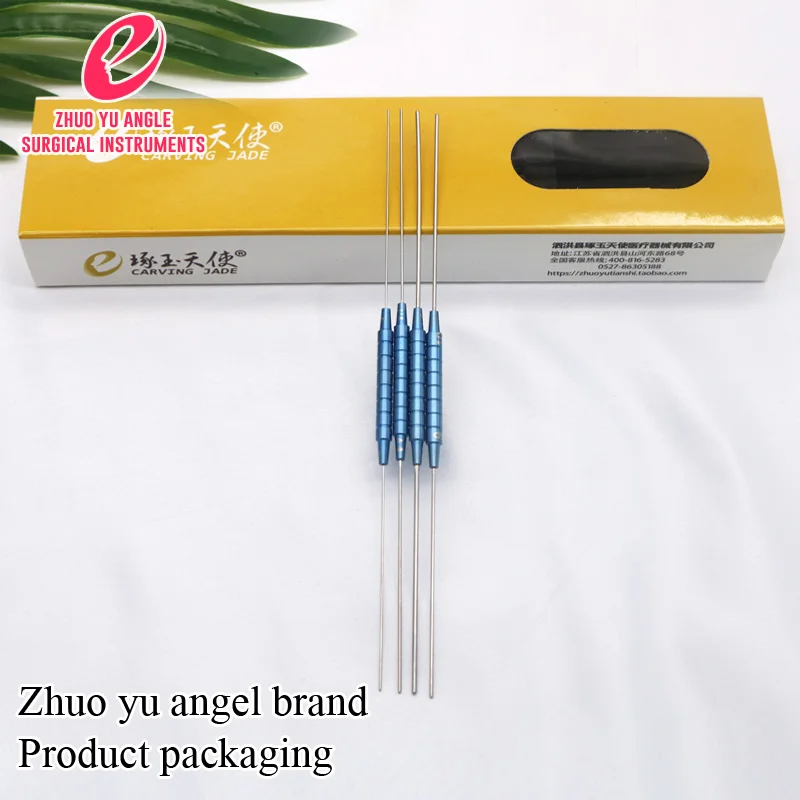 Офтальмологический зонд лактимального канала микрохирургический инструмент с