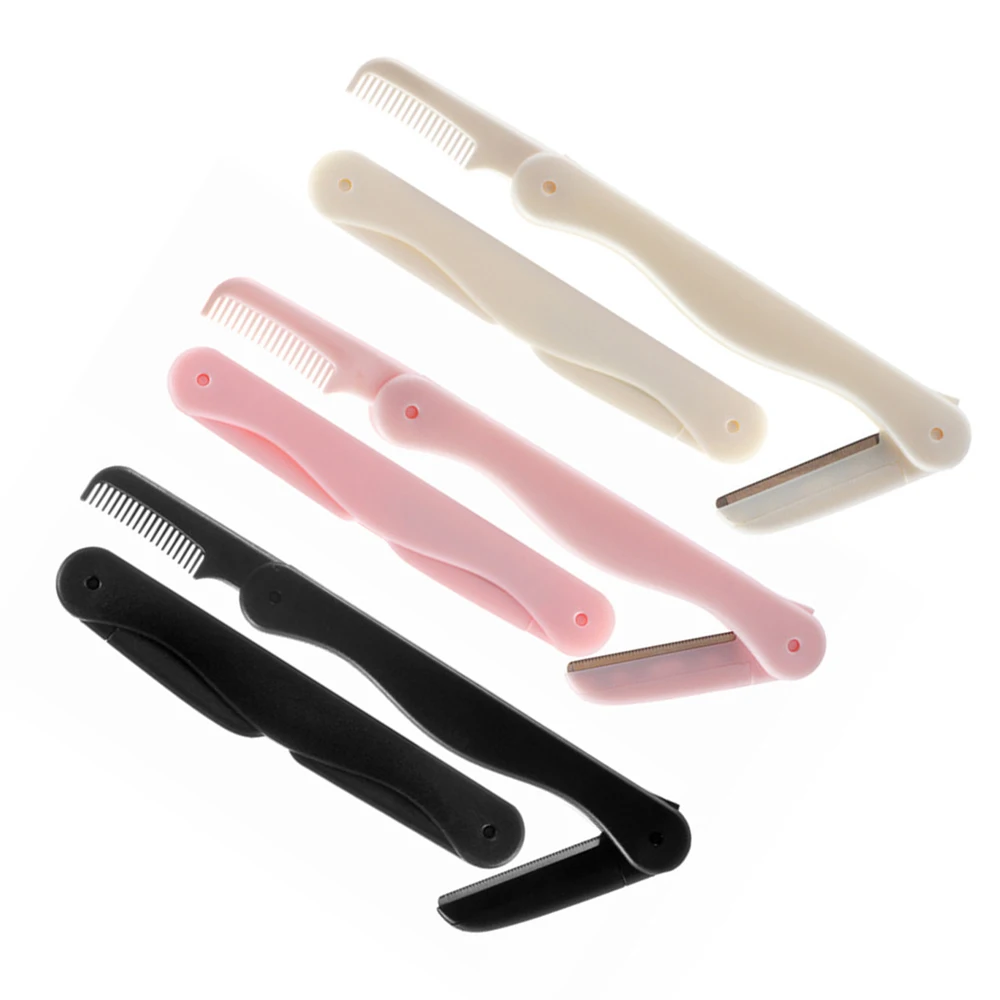 1/3 шт. 2 в 1 триммер для бровей с расческой|Триммер бровей| |