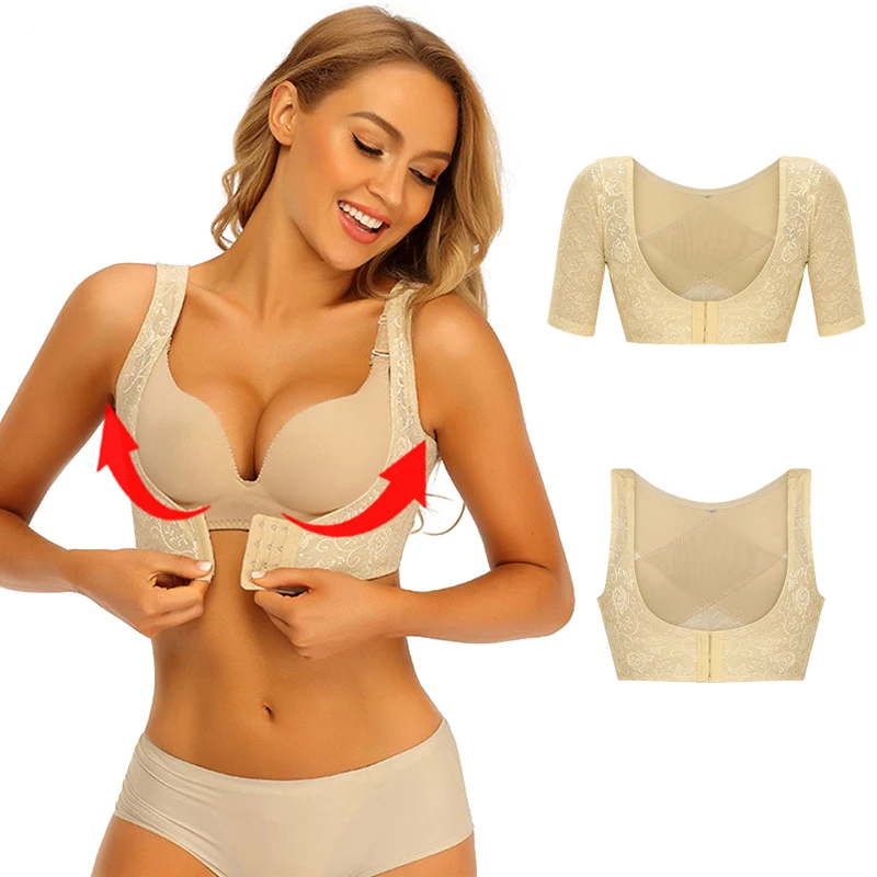 Женское корректирующее белье с эффектом пуш ап Корректор осанки жилет для груди