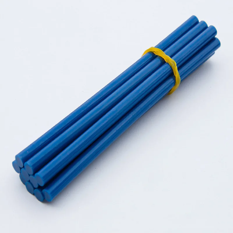 10Pcs Silica Gel Glass Melt Adhesive 7 Mm Small Glue Stick Multicolor Hot Rod | Дом и сад
