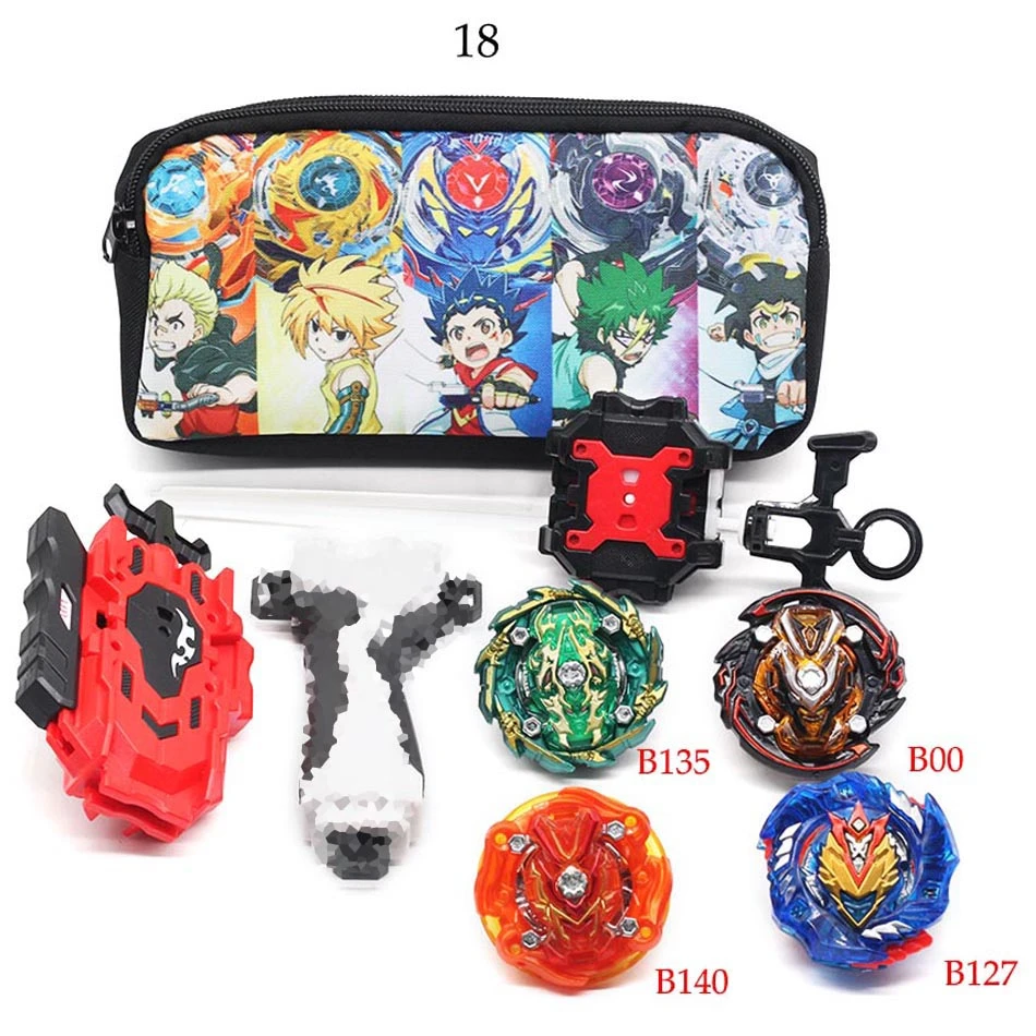 18-1 Takara Tomy Bey Bay Burst Launcher 20 стилей гироскопа сумка для хранения лезвие BladesTop игрушки спиннинг гироскоп Металл 4d для мальчика и девочки подарок - Цвет: 18-1