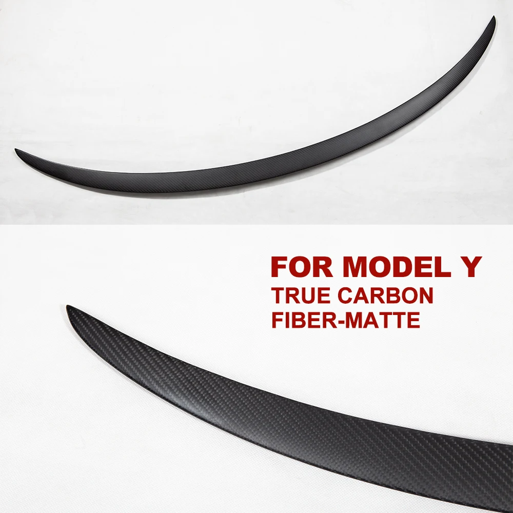 

Heenvn New Car Trunk Wing Spoiler For Tesla Model Y 2021 Accessories Spoiler Real Carbon Fiber Accessory Matte Glossy Model 3