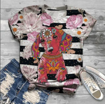 3D принт животных Сова Графические футболки размера плюс с коротким рукавом o