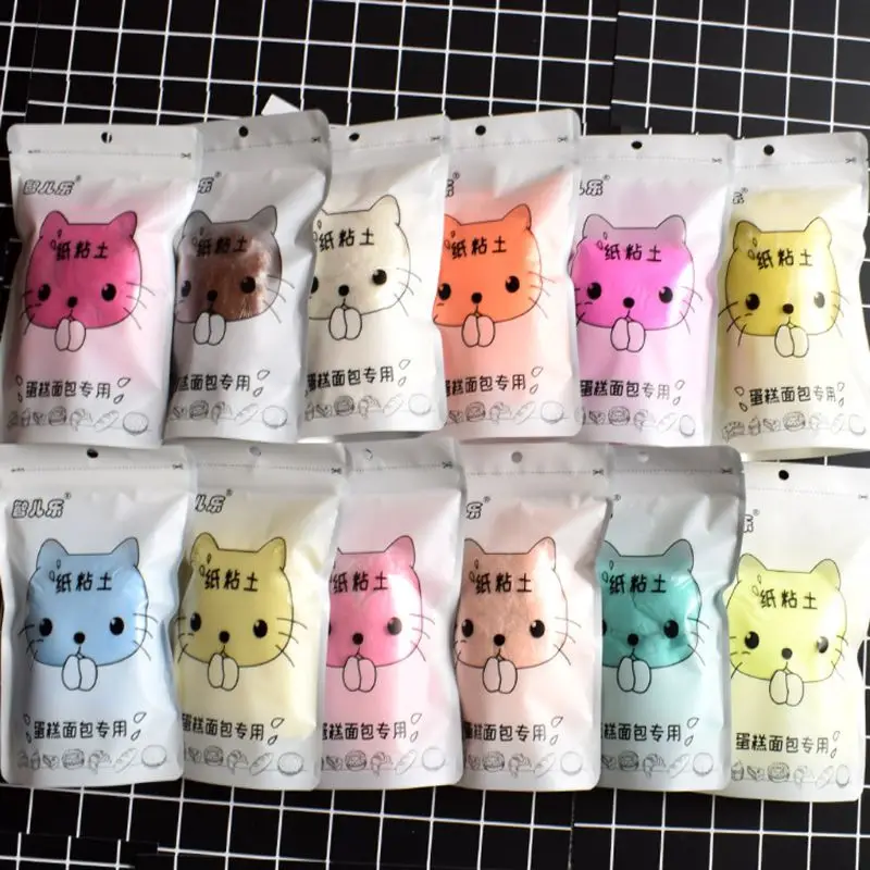 100g Meng Cat Paper Clay Plasticine Polymer Art Model Light Kids Toy Modeling | Игрушки и хобби