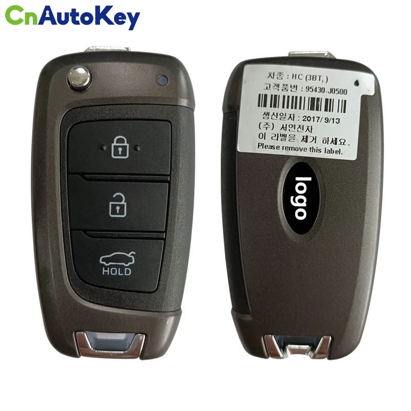 

CN020189 Original Flip Key For 2018 2019 Hyundai Accent 95430-J0500 Remote Fob 433MHZ 95430-H5500 95430-H5600