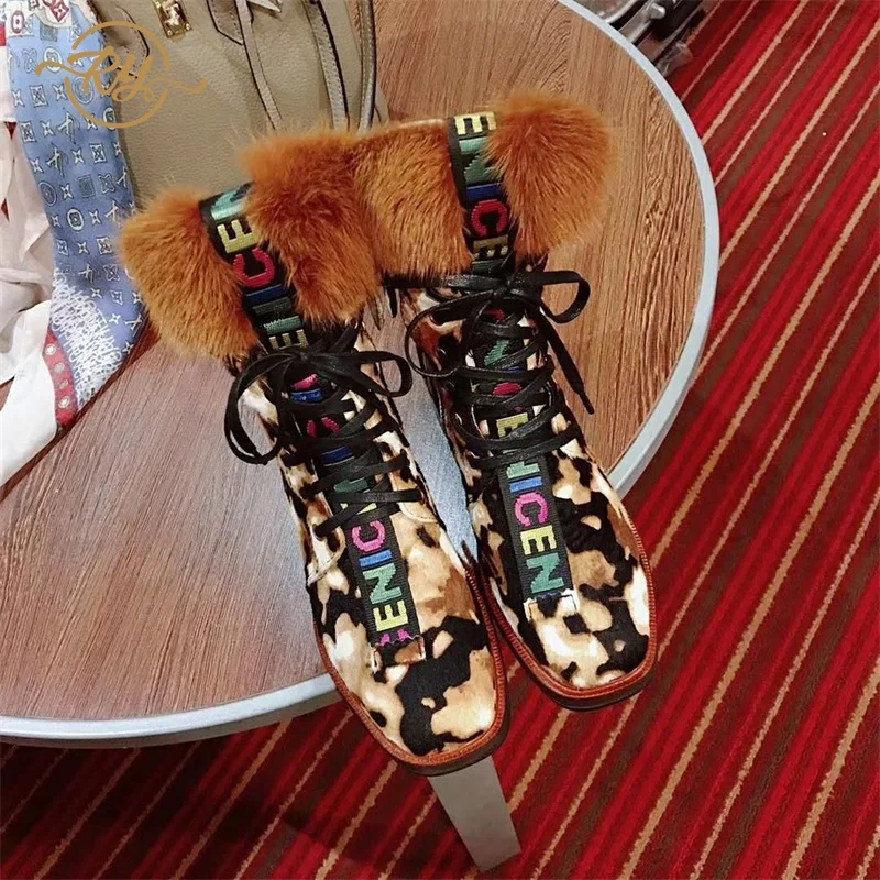 Женская обувь 2018 модные зимние ботинки женские стильные ботильоны из