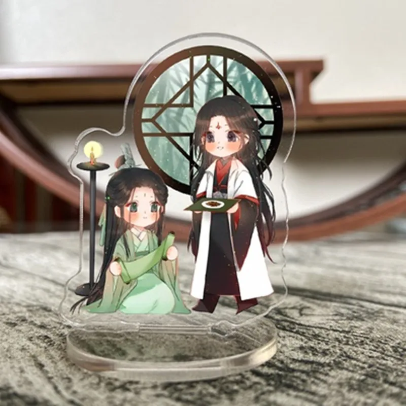 Брелок для ключей Shen Qingqiu Luo Binghe акриловая самосберегающая система аниме Злодей