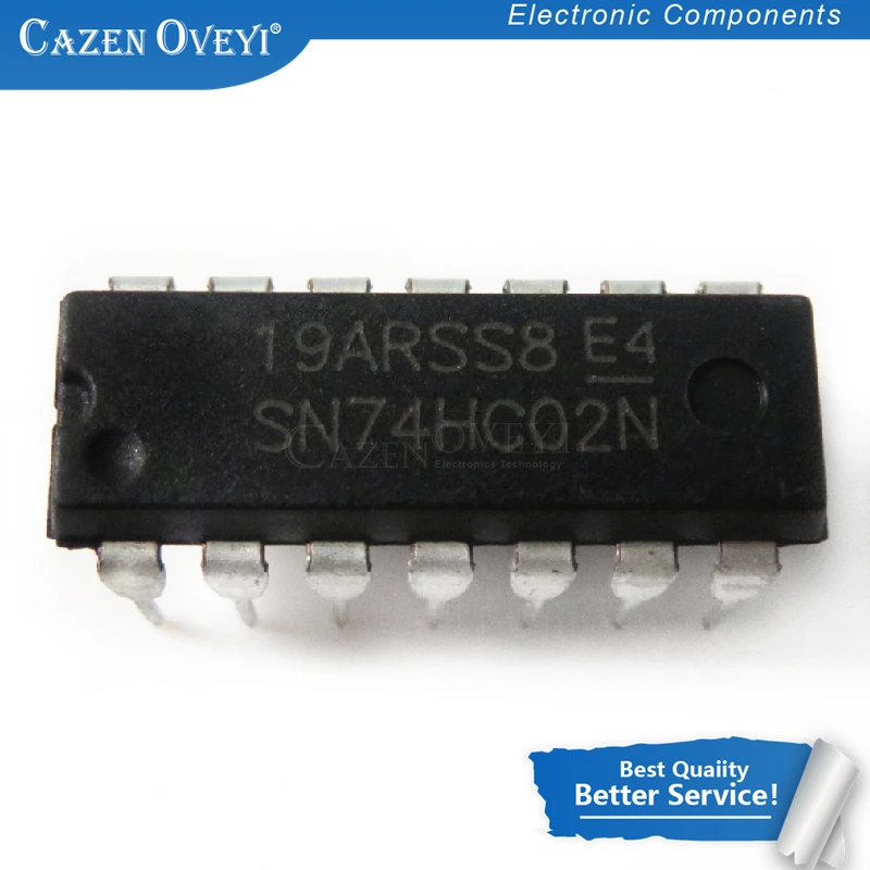 10 шт./лот SN74HC02N SN74HC02 74HC02N 74HC02 DIP-14 Новый оригинал в наличии