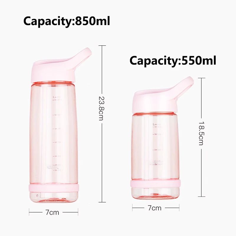 Герметичная пластиковая бутылка для воды Wind Flower креативная портативная