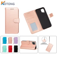 solid color wallet case for samsung galaxy a22 a21 a20 a12 a11 a10 a9 a8 a7 a6 a5 a03 a02 a01 s plus card slot shockproof cases