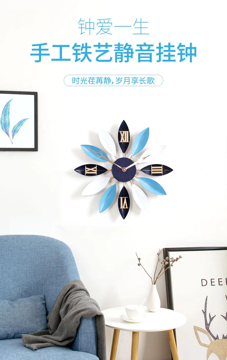 

Industrial Nordic Wall Clock Modern Design Large Creative Nordic Wall Clock Living Room Orologio Da Parete Watch Home Decoration