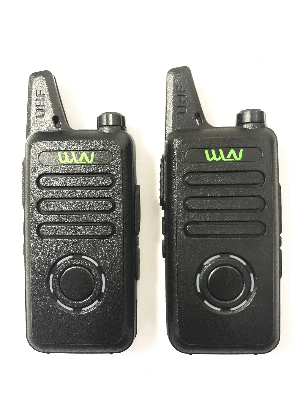 2PCS WLN KD-C1 plus Mini Walkie Talkie UHF 400-470MHz Slim Packet Size Two Way Radio