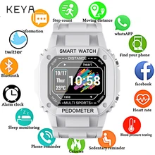 New i2 Smart Watch Men Sports Fitness Waterproof IP67 Heart Rate Music Control Alarm Clock Reminder Smartwatch for Xiaomi Huawei