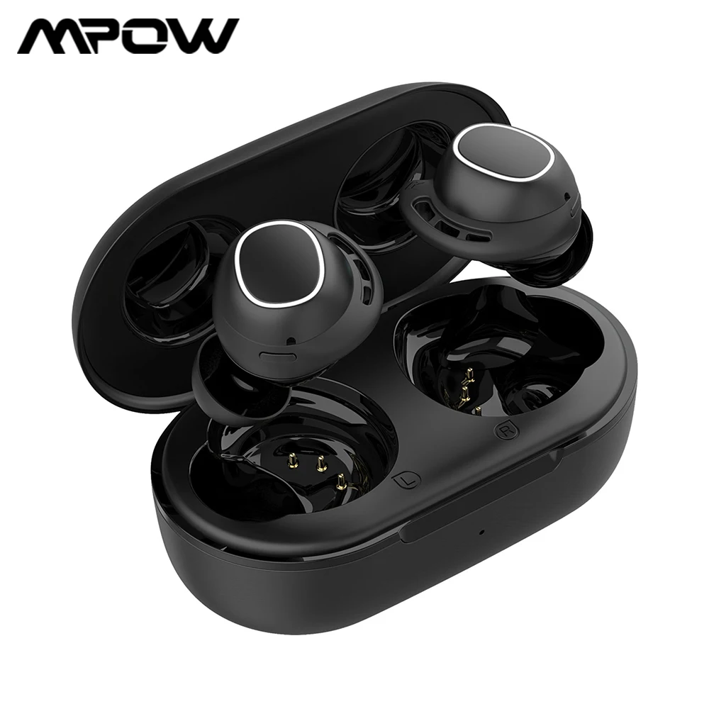 Mpow M30 True Беспроводной наушники IPX8 Водонепроницаемый Bluetooth 5 0 с 25 ч Время работы в