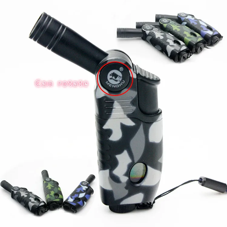 Факел турбо Зажигалка 2019 новый пистолет распылитель реактивный Бутановая