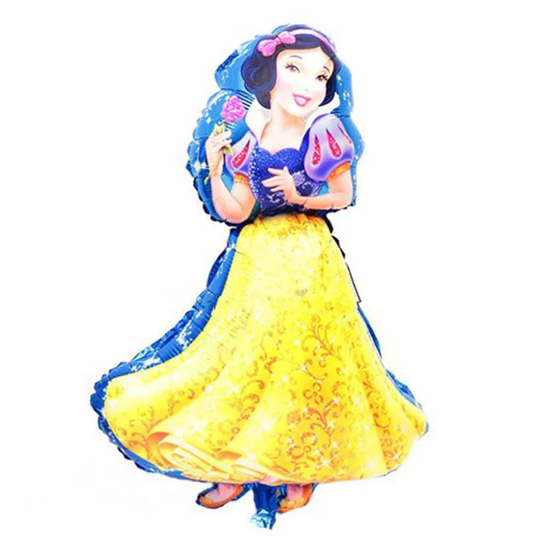 

93*55cm Large Snow White Cinderella Elsa Princess Five Princess Foil Balloon Happy Birthday Party Decoration Children's Day Gift