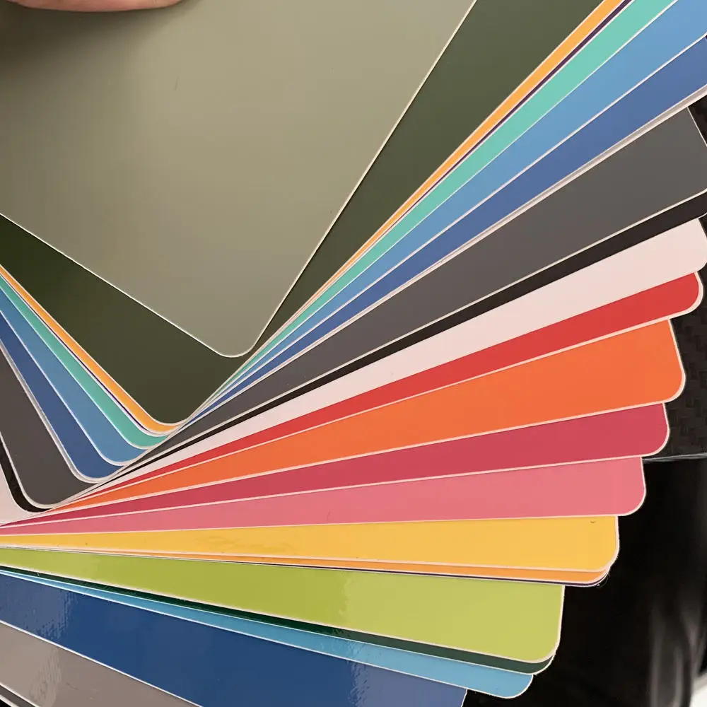 Автомобильная оболочка цвета образцы swatch book серия селективного качества премиум