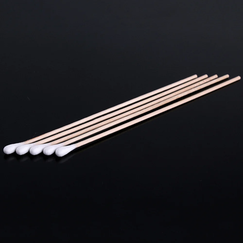 

5packs 100pcs/pack Disposable Cotton Swab for Ear Cleaning Makeup Application