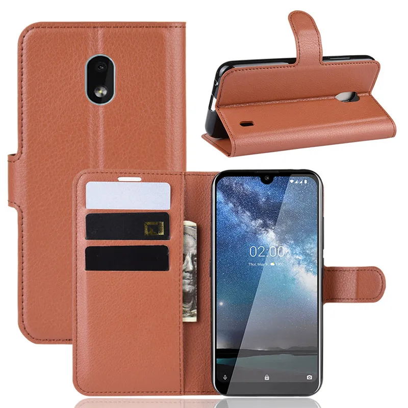 Чехол для Nokia 2 чехол Nokia2.2 Роскошный телефона из искусственной кожи TA-1183 TA-1188 TA-1179