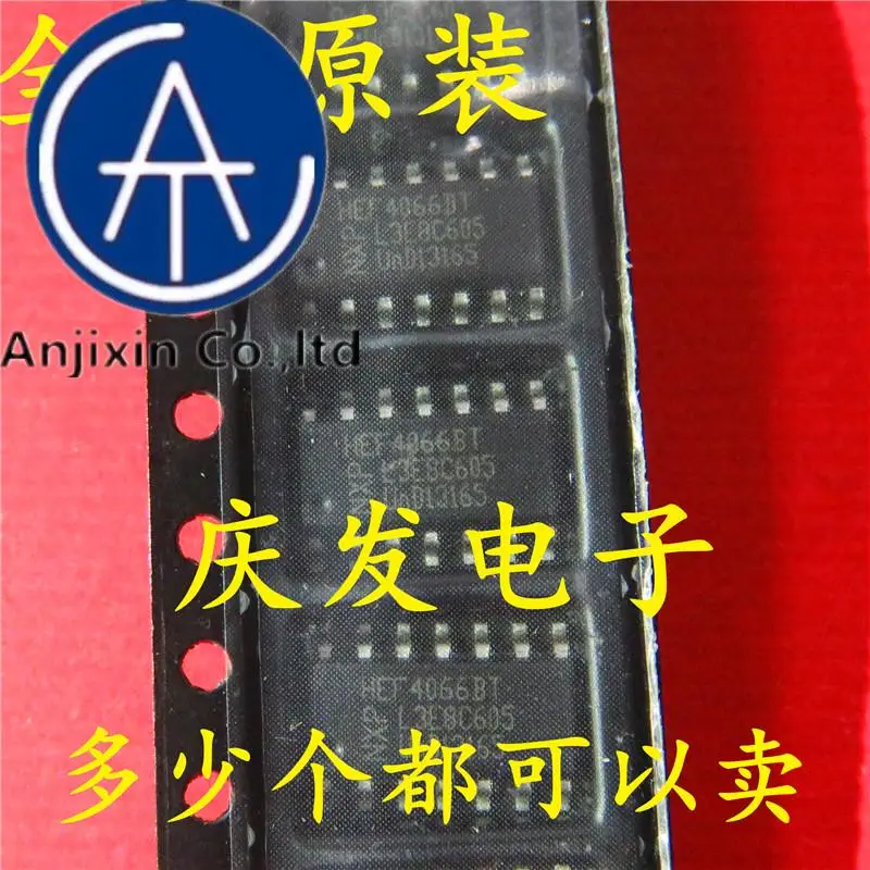 

10pcs 100% orginal new in stock HEF4066BT HEF4066 SOP-14 Analog Switch IC