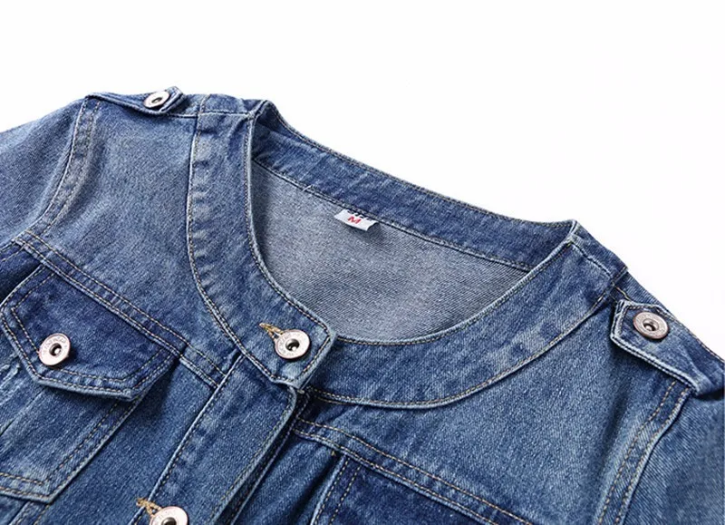 Куртка женская джинсовая в винтажном стиле верхняя одежда из денима модная