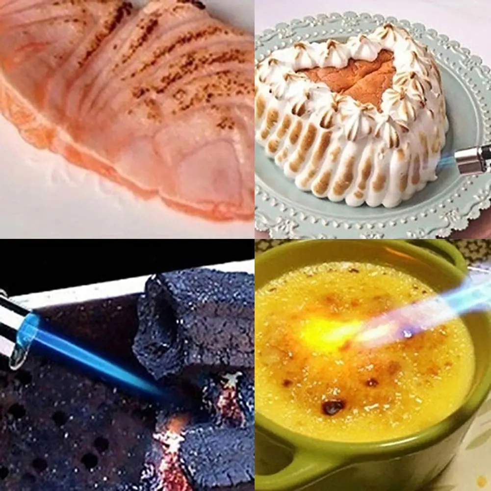 2020 hot sales !!! Refillable Adjustable Butane Jet Torch Lighter Cooking BBQ Flame Ignition Tool