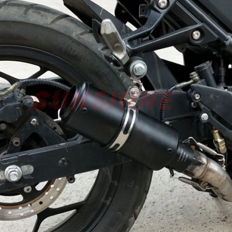 Универсальный 51 мм/60 мм Мотокросс гоночный выхлопной трубы мото питбайк Мотоцикл