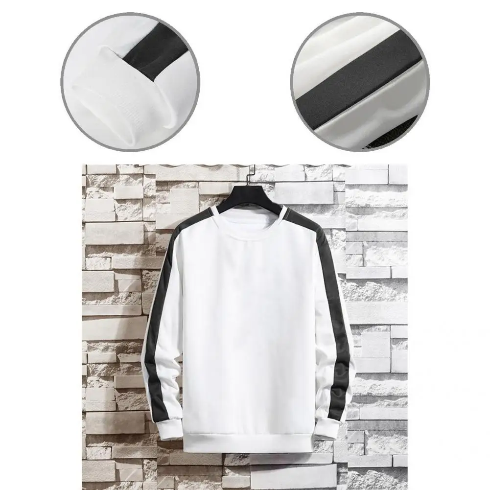 

Casual Great Quick Dry Autumn Sweatshirt Sports Autumn Sweatshirt Contrast Colors for School