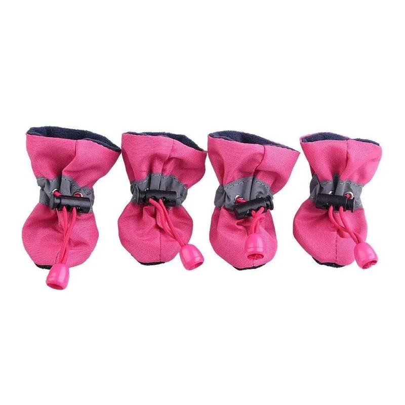 Теплая зимняя обувь Cachorro с противоскользящей подошвой для маленьких собак|Обувь