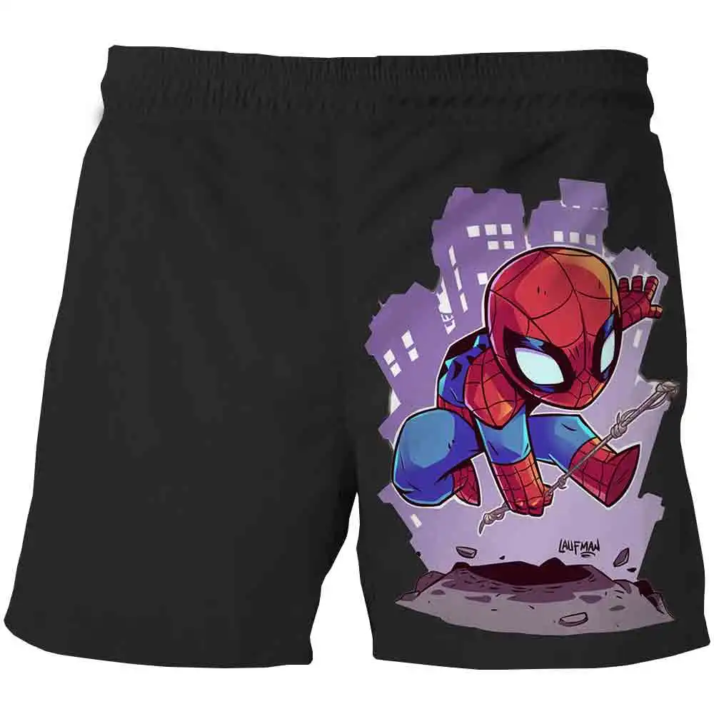 

Летние Новые шорты с аниме для мальчиков, модные детские шорты для отдыха и плавания, детские свободные спортивные пляжные шорты для мальчи...