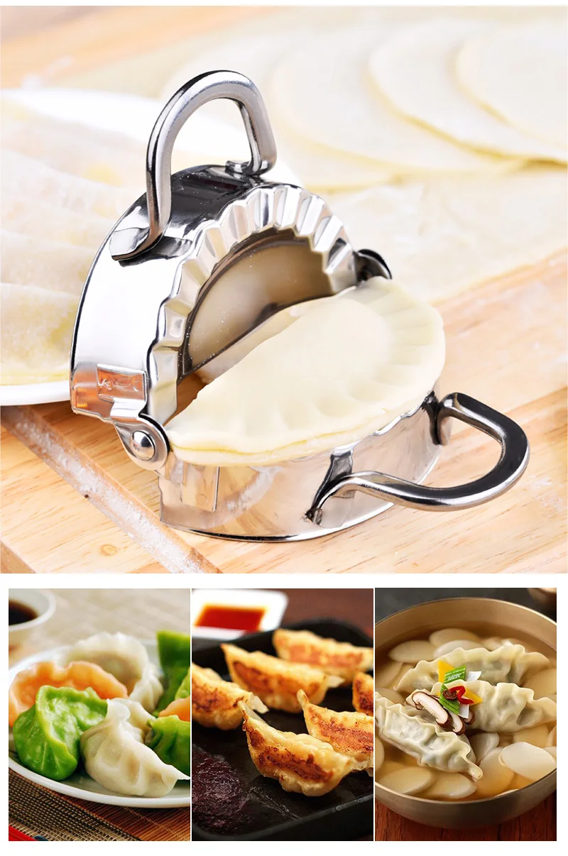 Dumpling Mold Household Dumpling Wrapper Cutter Making Machine Cooking Pastry Tool Kitchen Accessory Labor Saving Jiaozi Tool