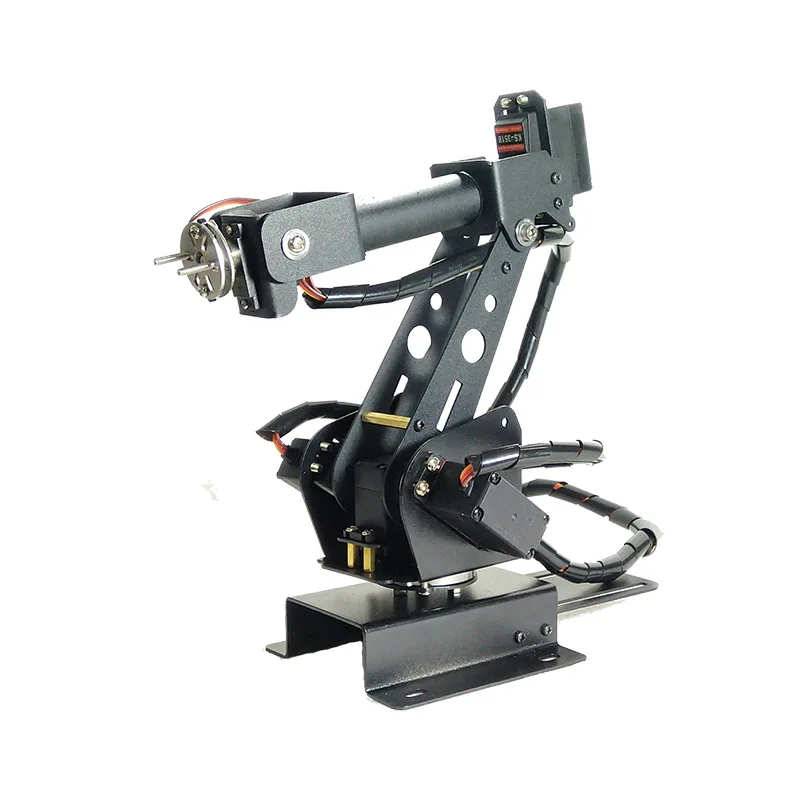 Arduino Assembled 6-Axis Mechanical Arm Robotic Arm 6 Dof Manipulator Abb Industrial Robot Model Open Source Graphical Program