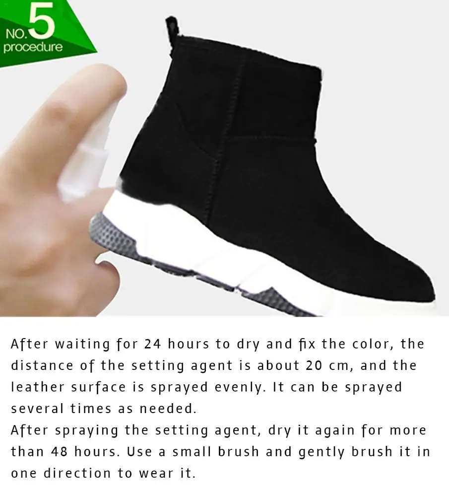 Кожа изменение цвета агент набор цвет ing восстановление для нубука кожа замша