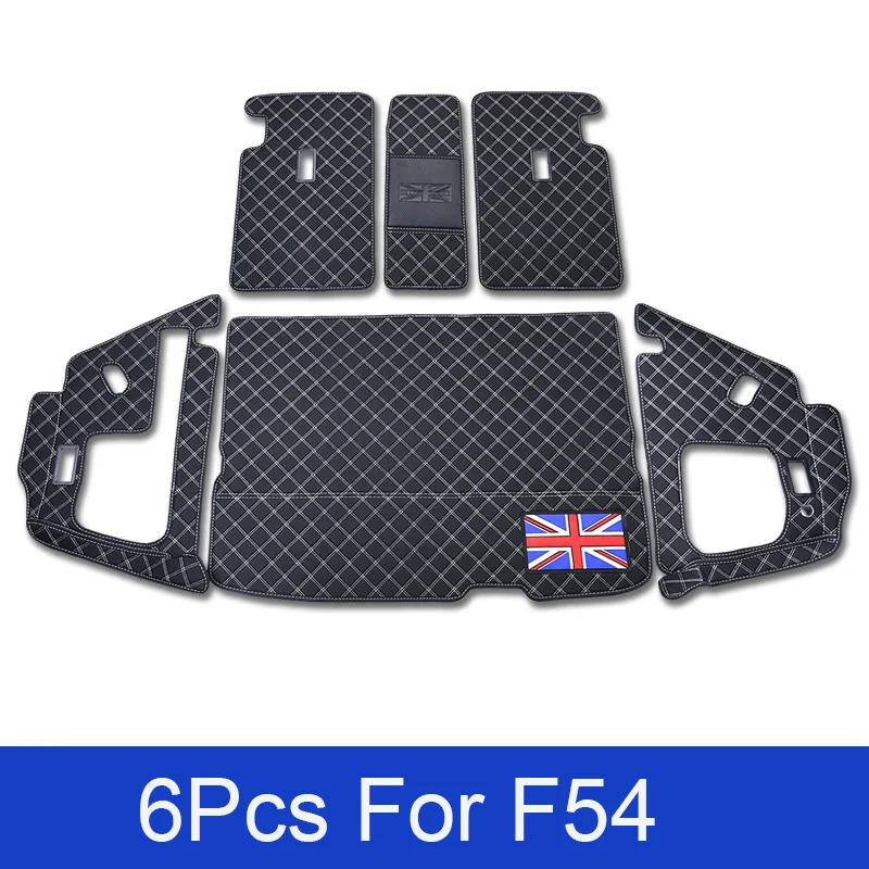 Полный комплект кожаный подкладка для груза коврик заднего багажника автомобиля