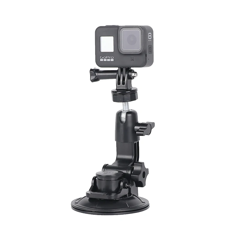 gravity car holder suction cup adjustable universal phone holder adapter for gopro 10 9 8 insta360 osmo action sjcam camera gps free global shipping