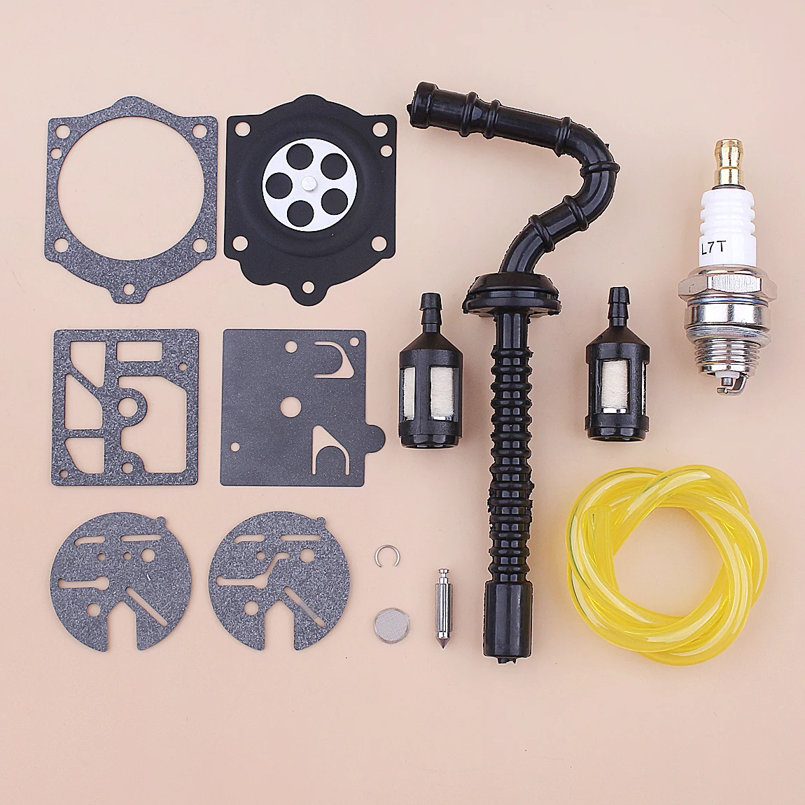 Шланг топливного фильтра для Stihl 015 015AV 015L, Ремонтный комплект карбюратора свечи зажигания часть бензопилы