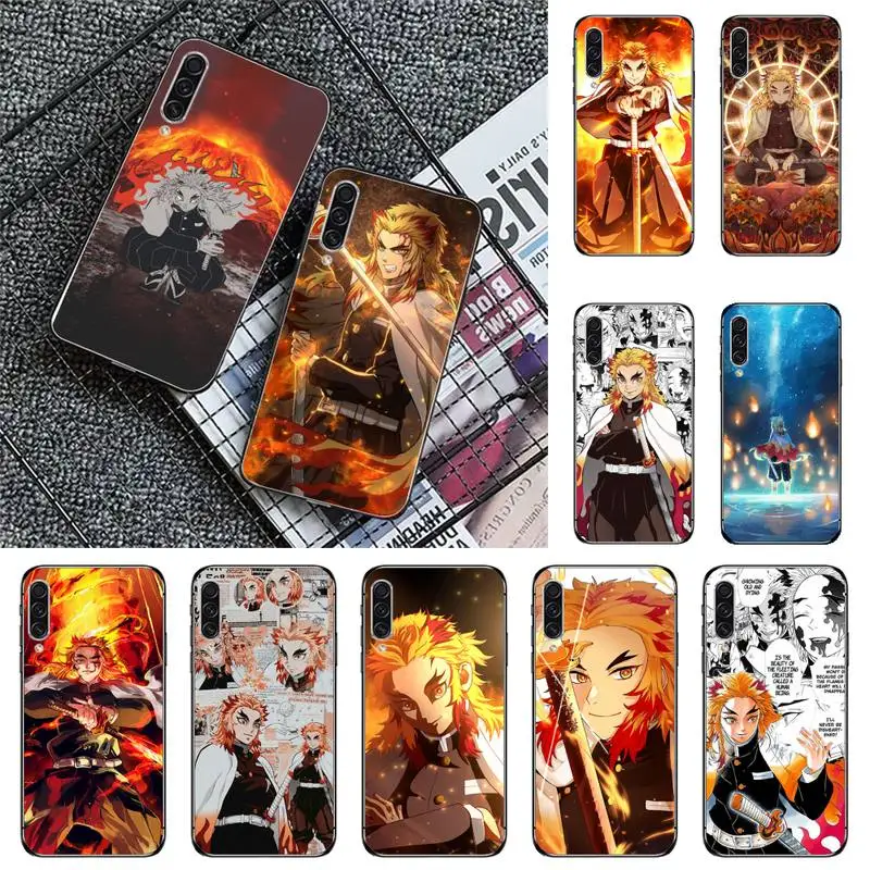 

Kyojuro Rengoku Japan anime Phone Case For Samsung galaxy A S note 10 7 8 9 20 30 31 40 50 51 70 71 21 s ultra plus