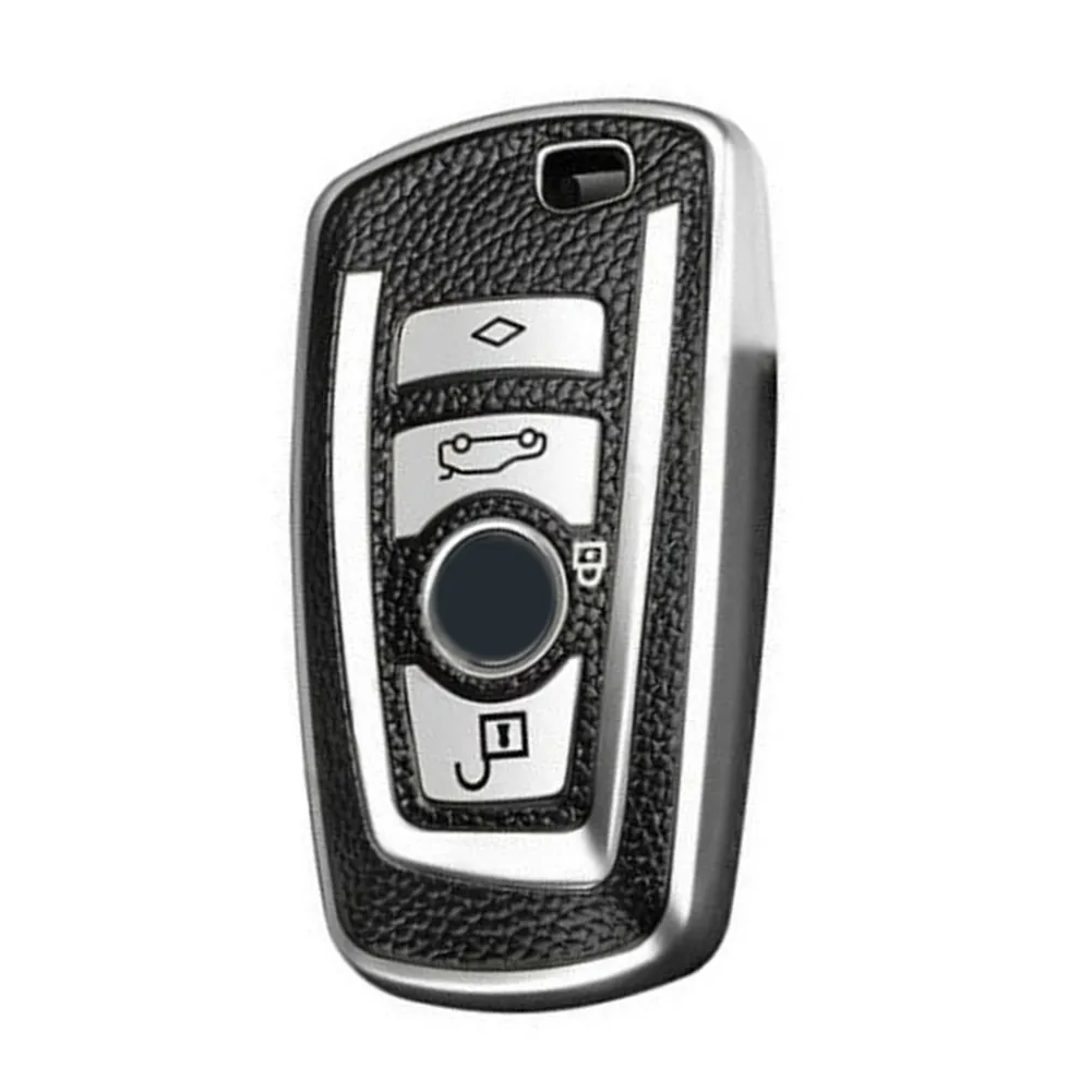 

2 3 4 Button Key Cover High Quality Leather Protector Remote Smart TPU