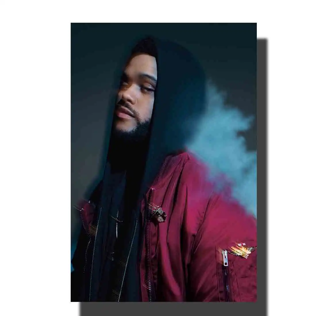 M351 The Weeknd trilorap Music Star тканевый постер на заказ 24x36 12x18 дюймов настенные картины