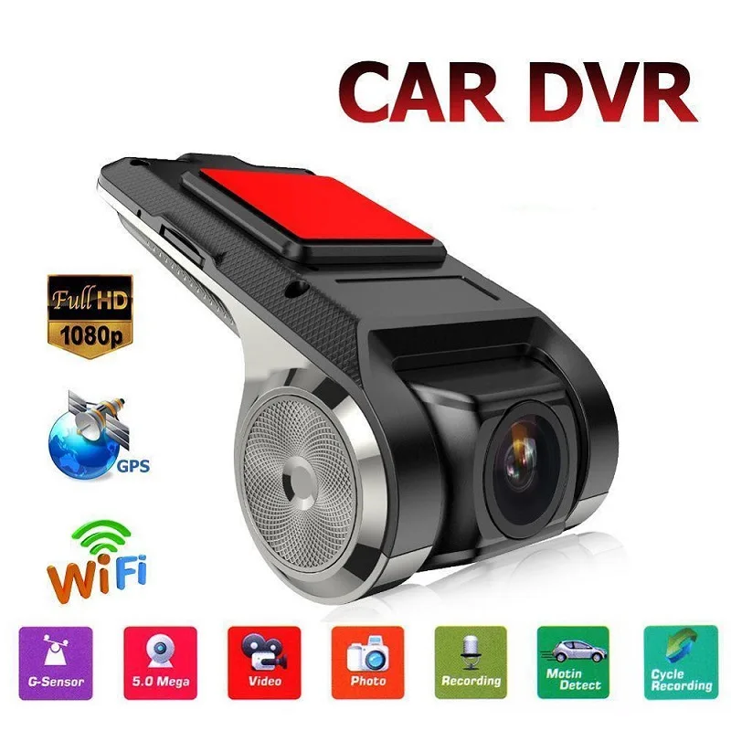 ADAS Автомобильный видеорегистратор камера 1080P USB WIFI Android